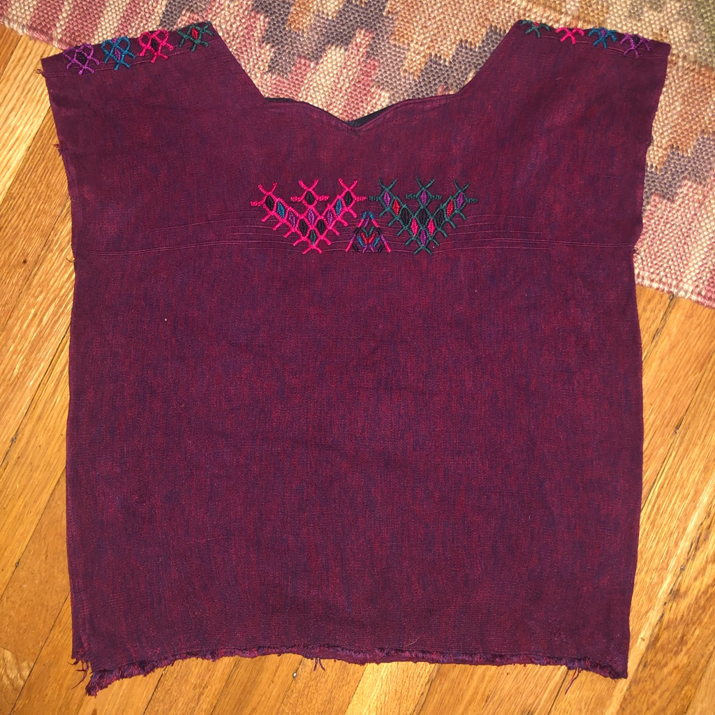 Hand Stitched Guatemalan Shirt